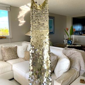 Black-tie long evening dress